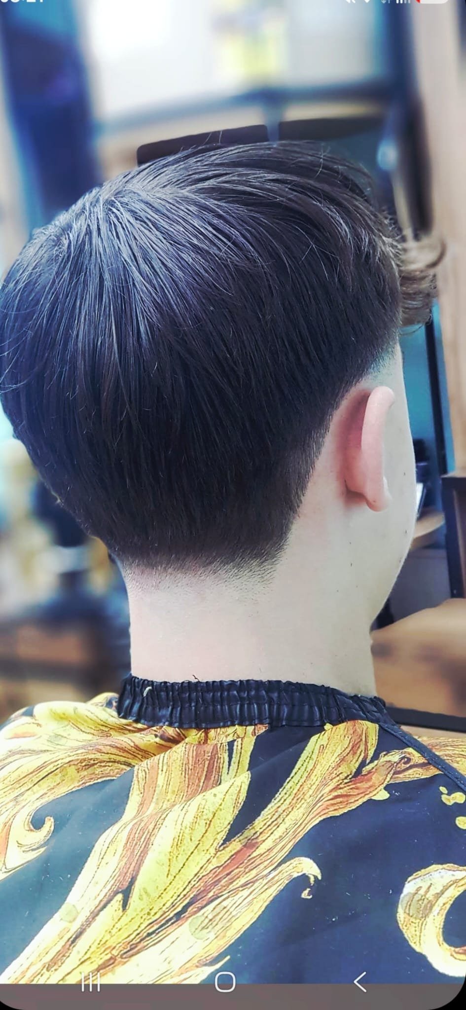 Clean Fade Haarschnitt